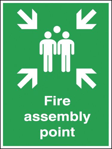 fire assembly point sign for sale in Ghana